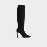 Aldo Lennora in Black - Knee-high boot, Stiletto heel Black