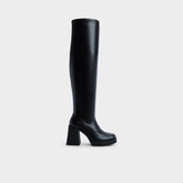 Aldo Maritza in Black - Over-the-knee boot, Platform Black