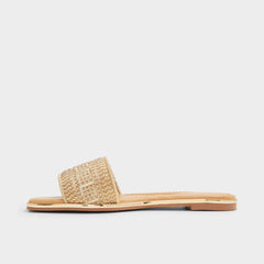 Aldo Oceania Gold Women's Flats - Slide sandal Gold
