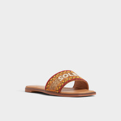 Aldo Seavacay Brown Multi Women's Flats - Brown Multi