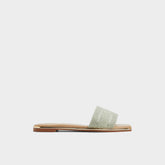 Aldo Oceania Other Green Women's Flats - Slide sandal Other Green
