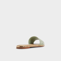 Aldo Oceania Other Green Women's Flats - Slide sandal Other Green