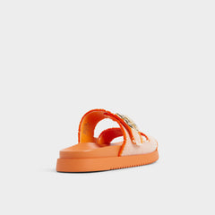Aldo Daisymae Orange Women's Footbed sandals - Orange