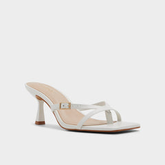 Aldo Gannever White/Bone Women's Heeled sandals - White/Bone