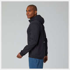 Black Impact Run Light Pack Jacket / New Balance Men