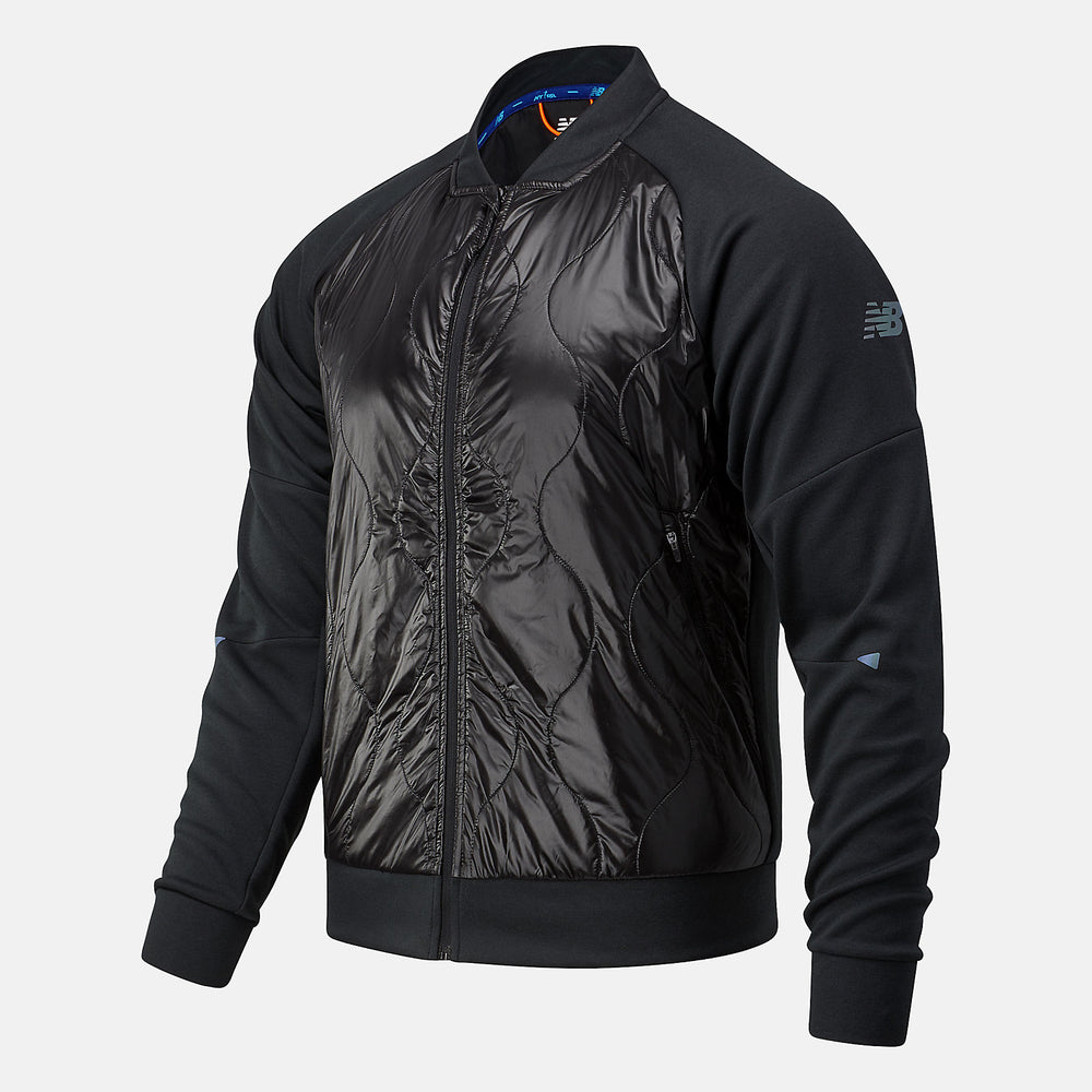 Black NYC Marathon Q Speed Heat Jacket / New Balance Men