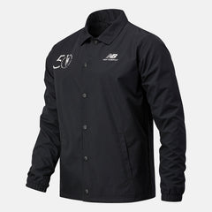 Black NYC Marathon Classic Coaches Jacket / New Balance Men