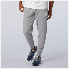 Athletic Grey Essentials Stacked Logo Sweatpant / New Balance Men