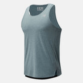 Light Slate Impact Run Singlet / New Balance Men