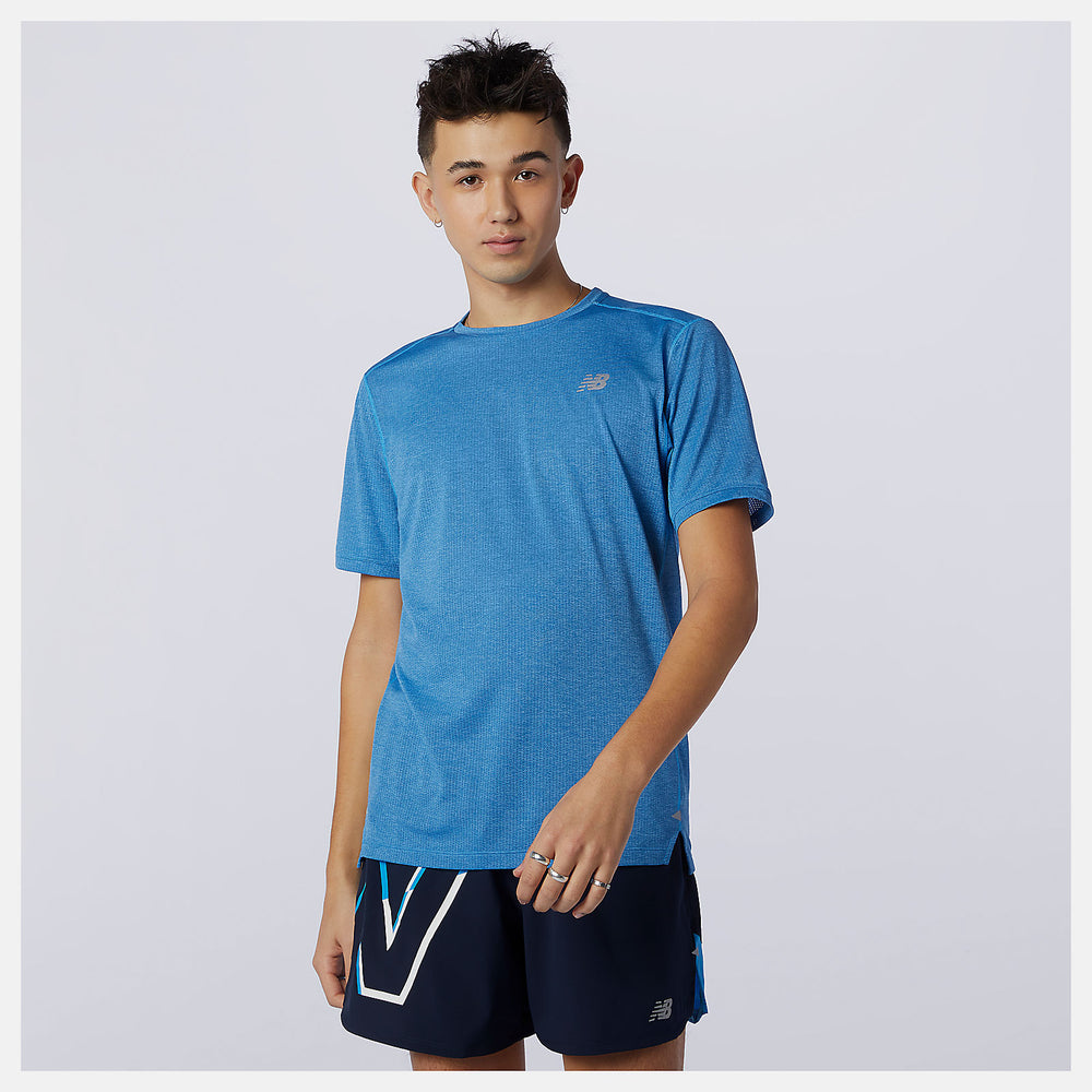 Helium Impact Run Short Sleeve / New Balance Men