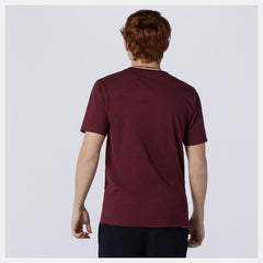 Garnet Essentials Stacked Logo Tee / New Balance Men