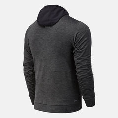 Heather Charcoal NYC Marathon Impact Run Grid Back Hoodie / New Balance Men