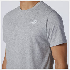 Athletic Grey Heathertech Tee / New Balance Men