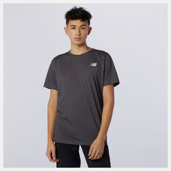 Black Heather Heathertech Tee / New Balance Men