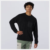 Black NB All Terrain Pocket Crew / New Balance Men