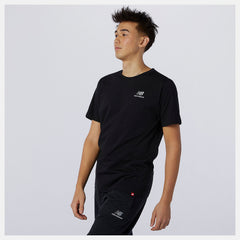 Black NB Essentials Embroidered Tee / New Balance Women|Men
