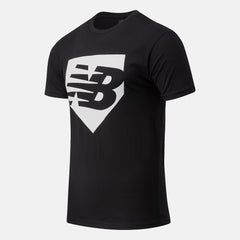 Black Baseball Plate Graphic Tee / New Balance Men