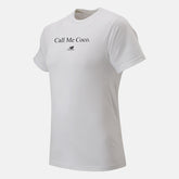 White/Black Call Me Coco Tee / New Balance Men
