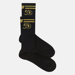Black NYC Marathon Crew Sock / New Balance Women|Men