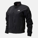 Black Essentials Core Bomber Jacket / New Balance Women