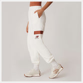 Sea Salt Bandier Fleece Jogger / New Balance Women