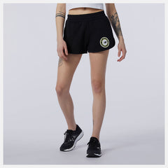 Black NB Essentials Athletic Club Short / New Balance Women