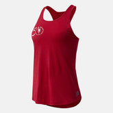 Neo Crimson NYC Marathon Q Speed Fuel Jacquard Tank / New Balance Women