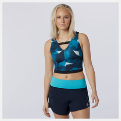 Deep Sky Transform NBSleek Printed Crop Top / New Balance Women