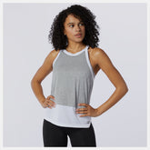 Athletic Grey Impact Run Hybrid Tank / New Balance Women