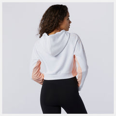 White Sport Style Optiks Hoodie / New Balance Women