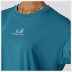 Sea NB Athletics Higher Learning Graphic Tee / New Balance Women