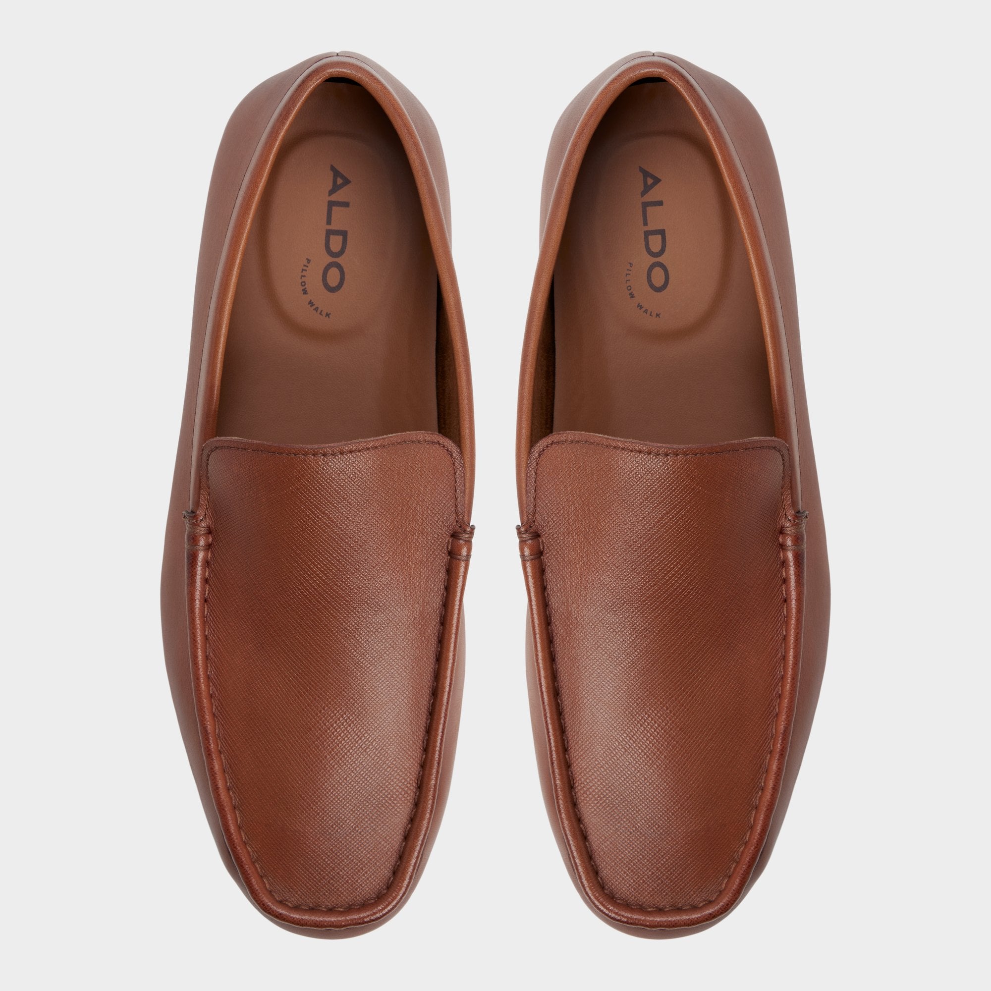 Aldo Zigosh in Cognac - Driving shoe Cognac