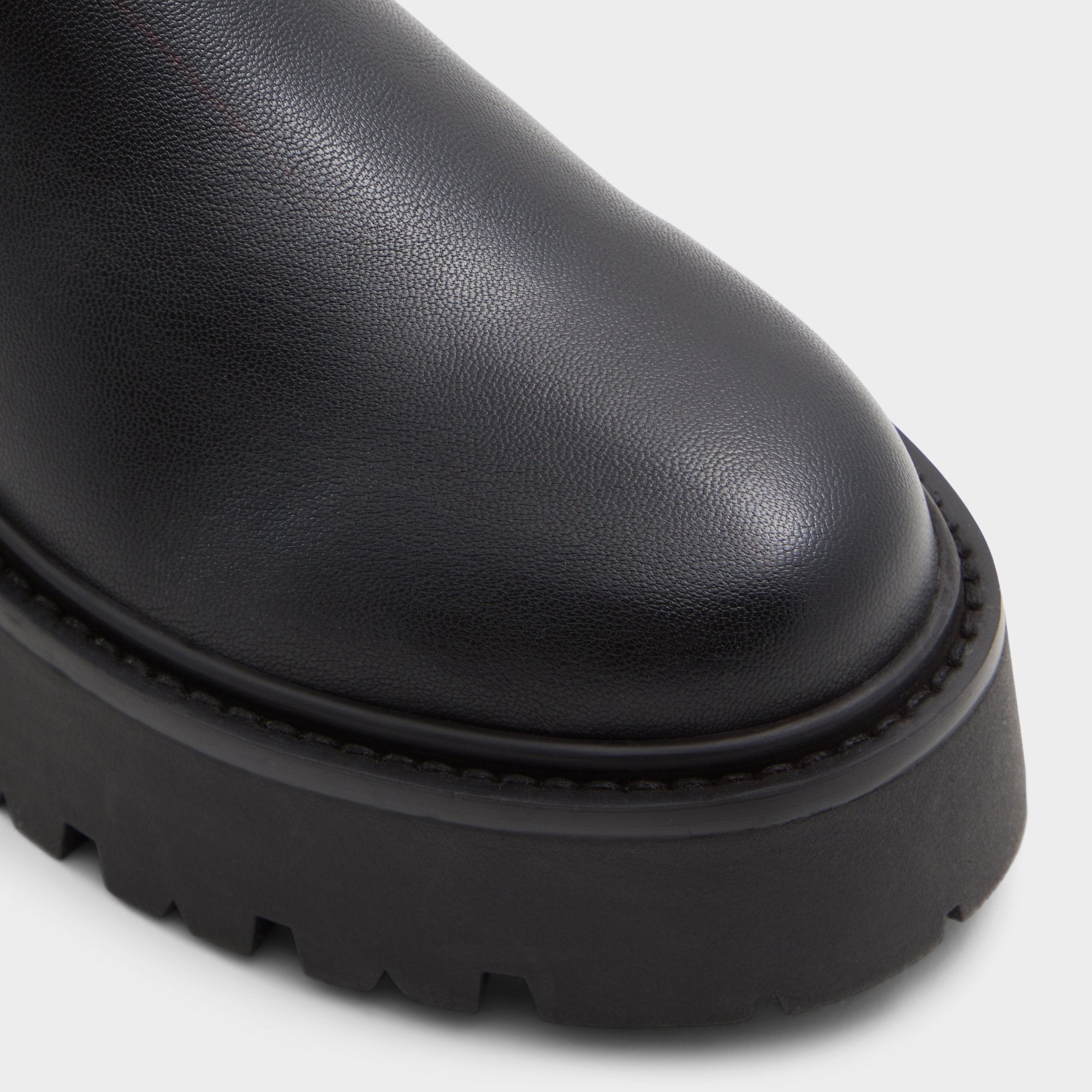 Aldo Carelden Black Women's Tall Boots - Knee-high boot, Lug sole Black