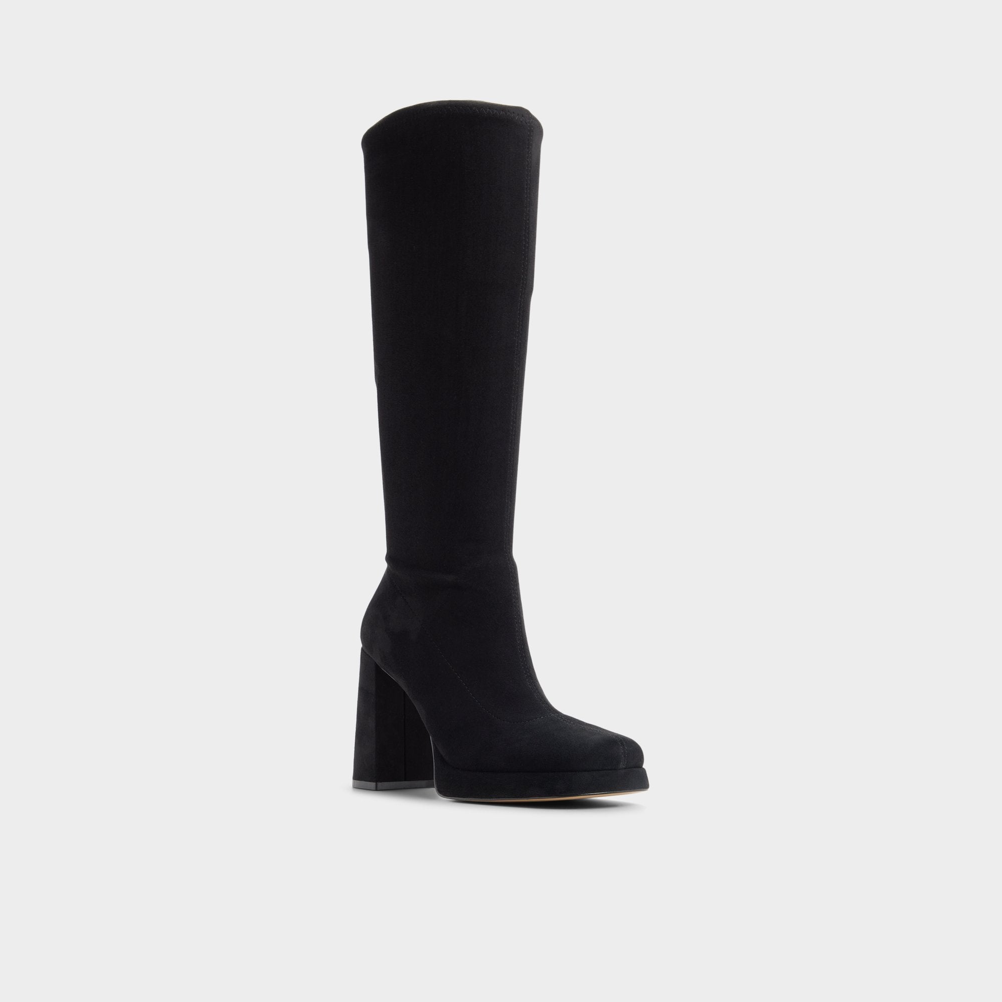 Aldo Gisselle in Black - Knee-high boot, Platform Black