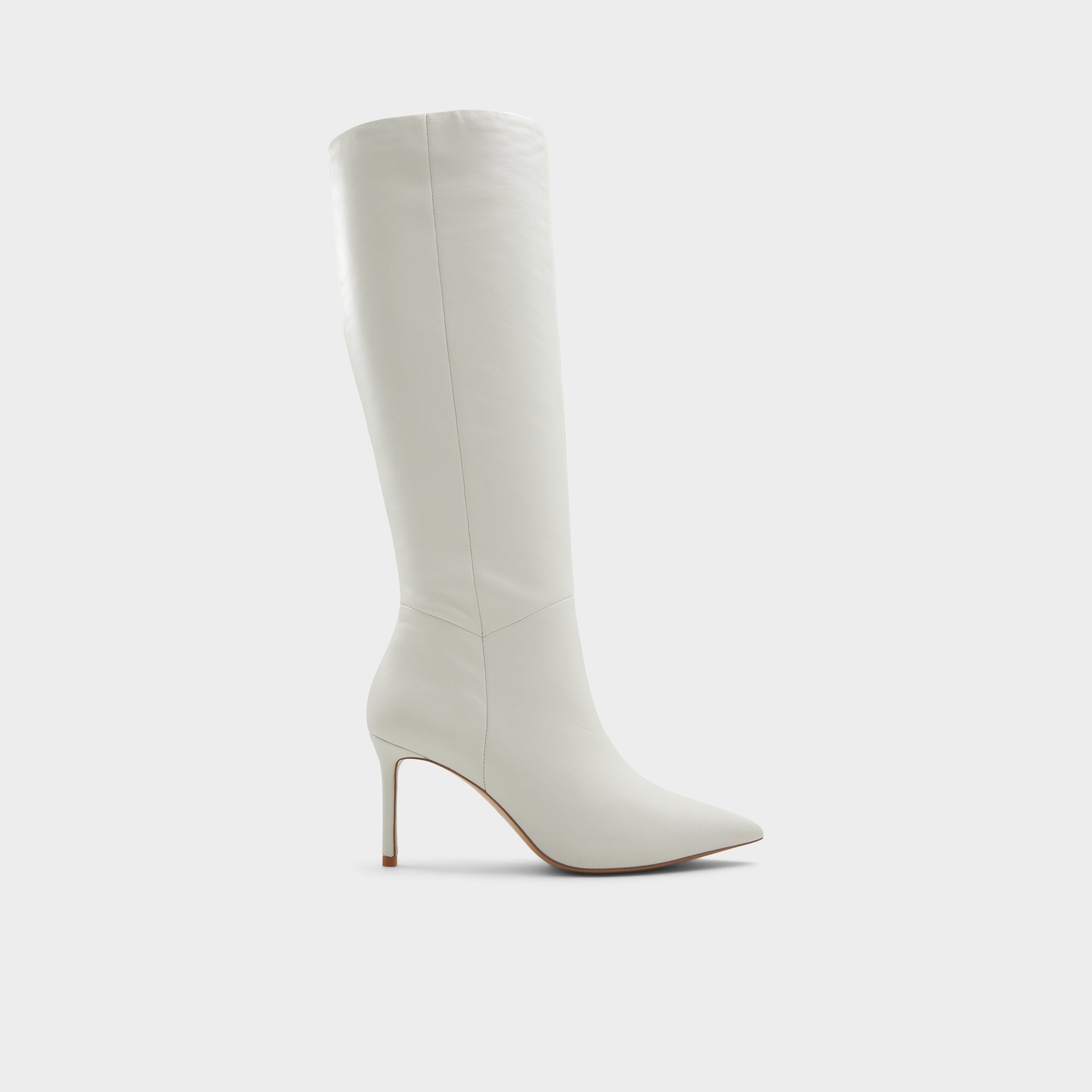 Aldo Laroche-wc White/Bone Women's Tall Boots - Knee-high boot, Stiletto heel White/Bone