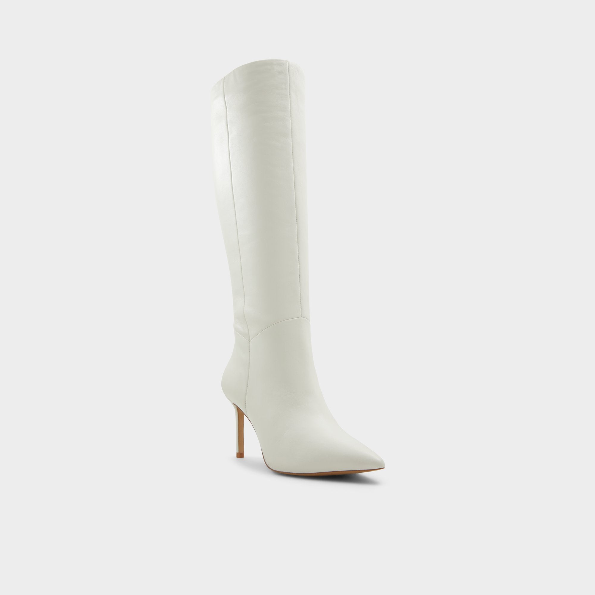 Aldo Laroche-wc White/Bone Women's Tall Boots - Knee-high boot, Stiletto heel White/Bone