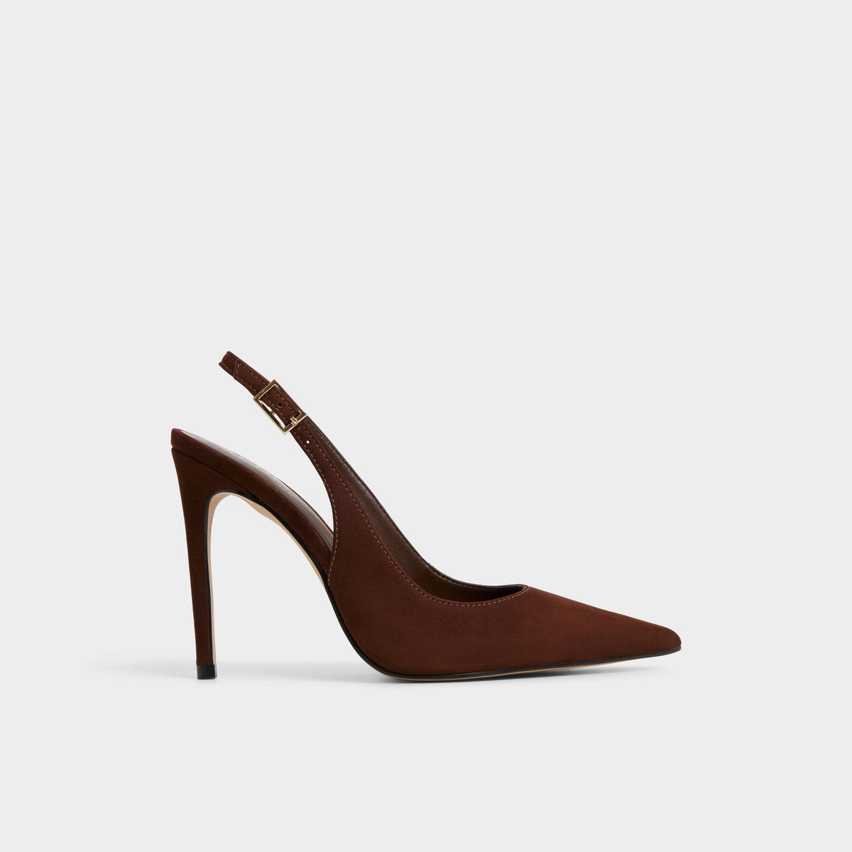 Aldo Stessysling in Dark Brown 14163419 - Slingback heel, Stiletto heel Dark Brown