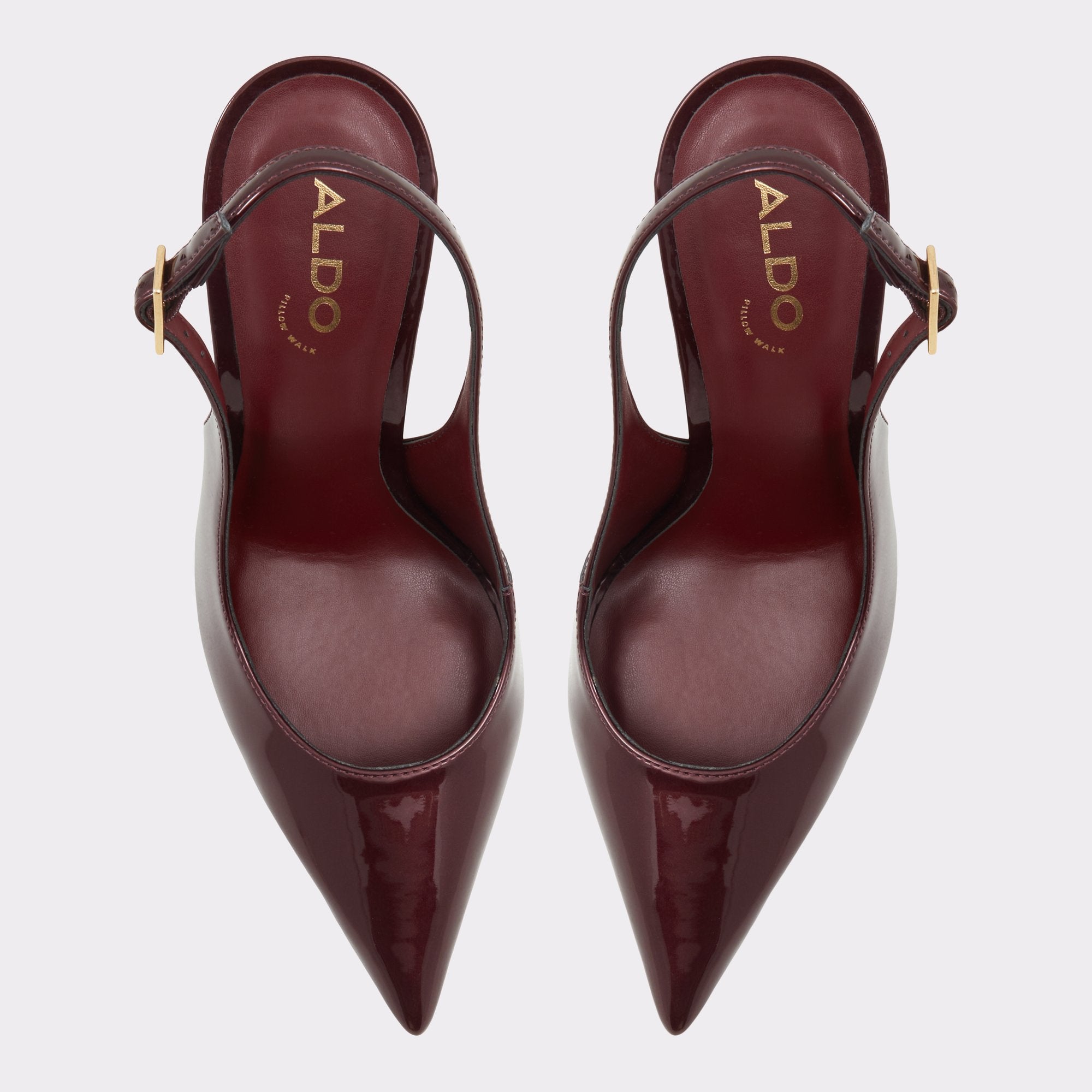 Aldo Stessysling Bordo Women's Slingbacks - Slingback heel, Stiletto heel Bordo