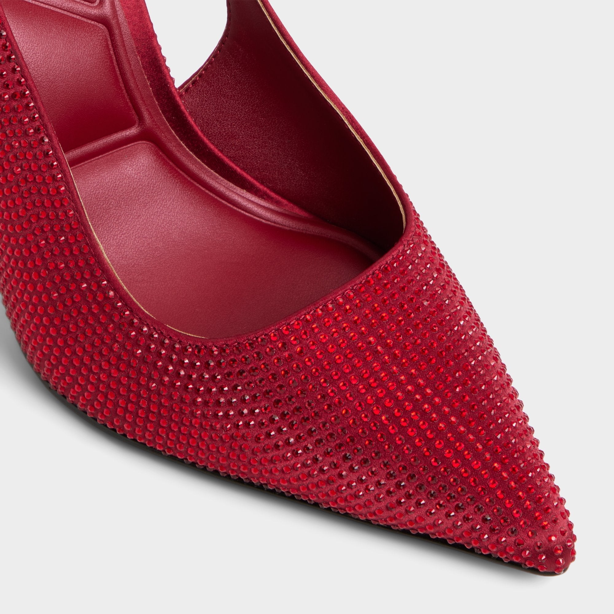 Aldo Lovebloom in Xt Dark Red - Slingback heel, Stiletto heel Dark red