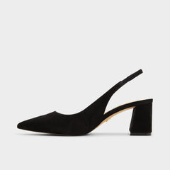 Aldo Uliana in Other Black - Slingback heel, Block heel Other black
