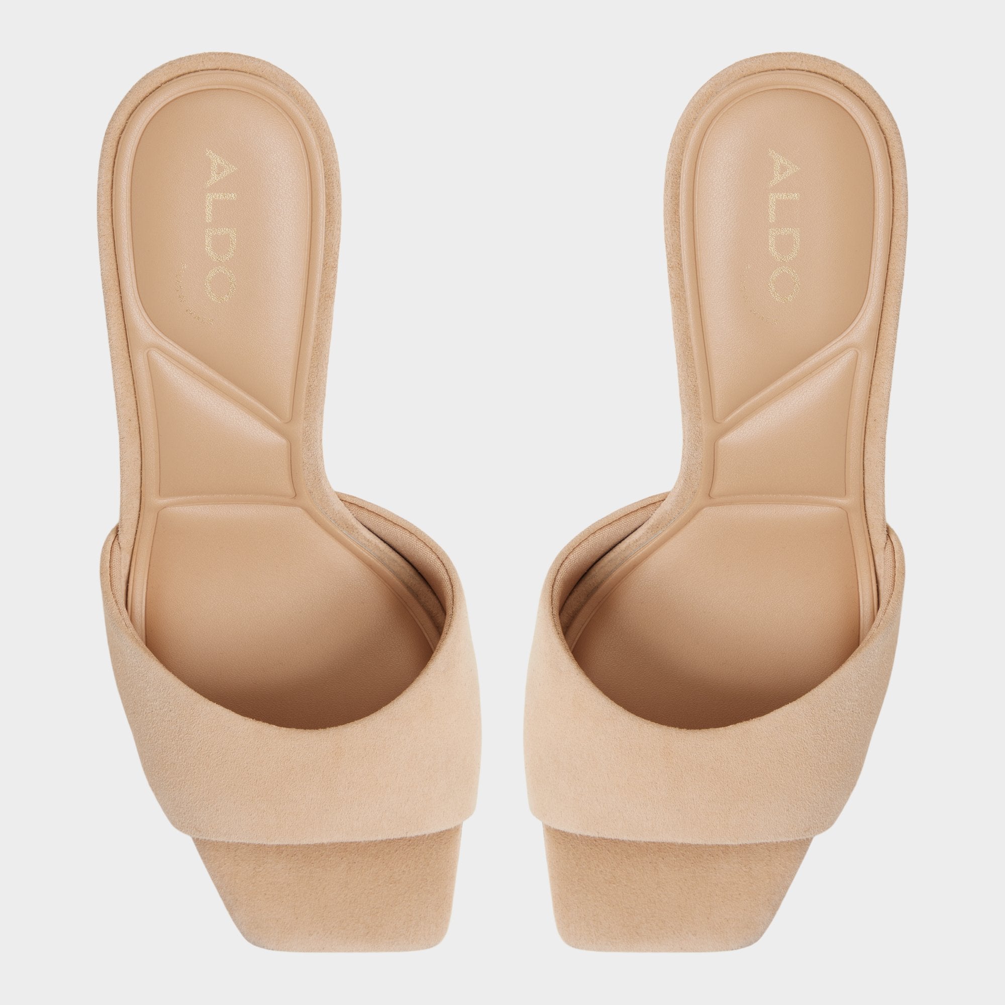 Aldo Jennifer in Medium Beige - Heeled mule, Stiletto heel Medium Beige