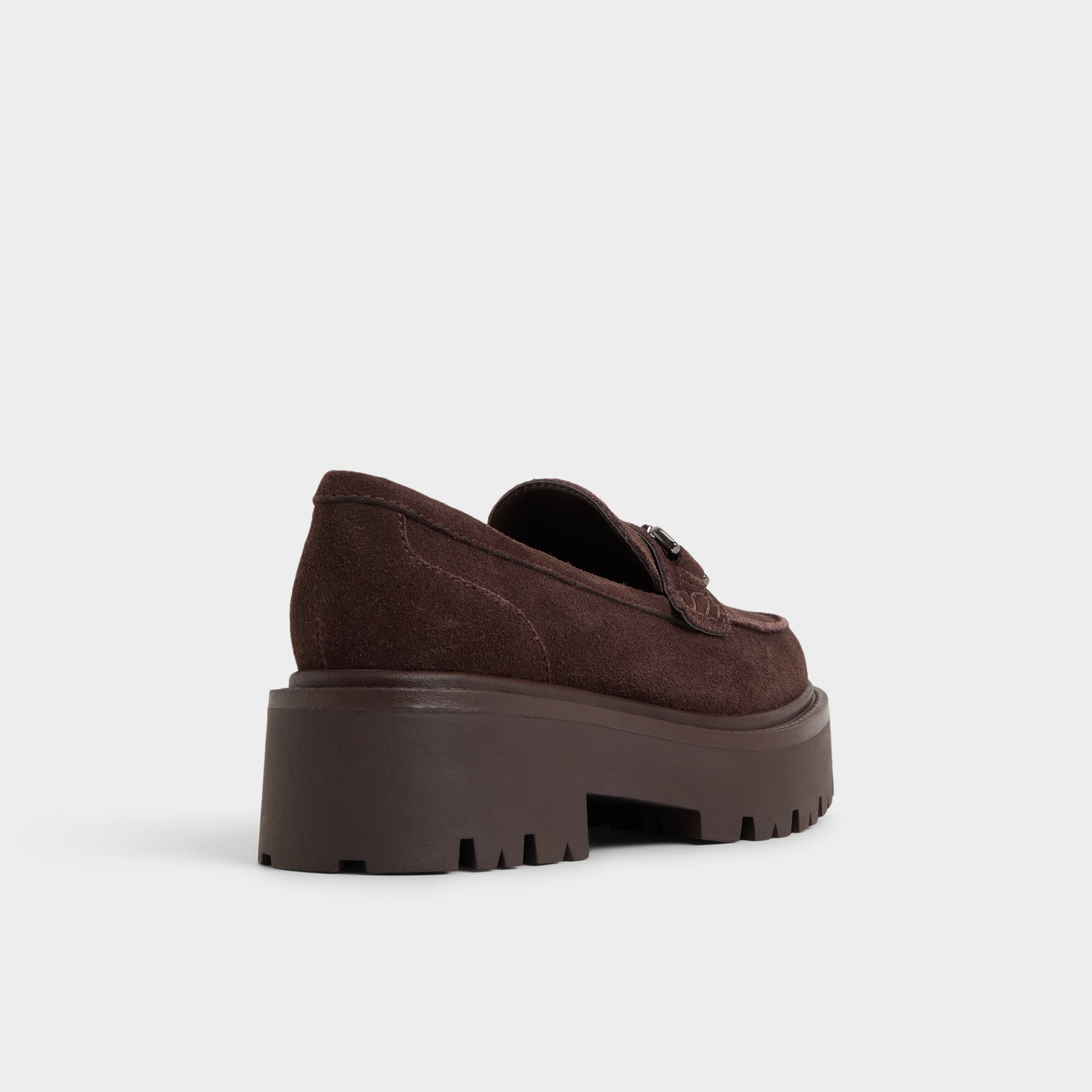 Aldo Oneameth in Dark Brown - Loafer, Lug sole Dark brown