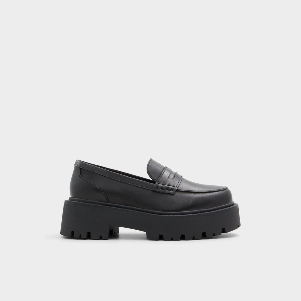 Aldo Cadaycia Black Women's Loafers & Oxfords - Loafer, Lug sole Black