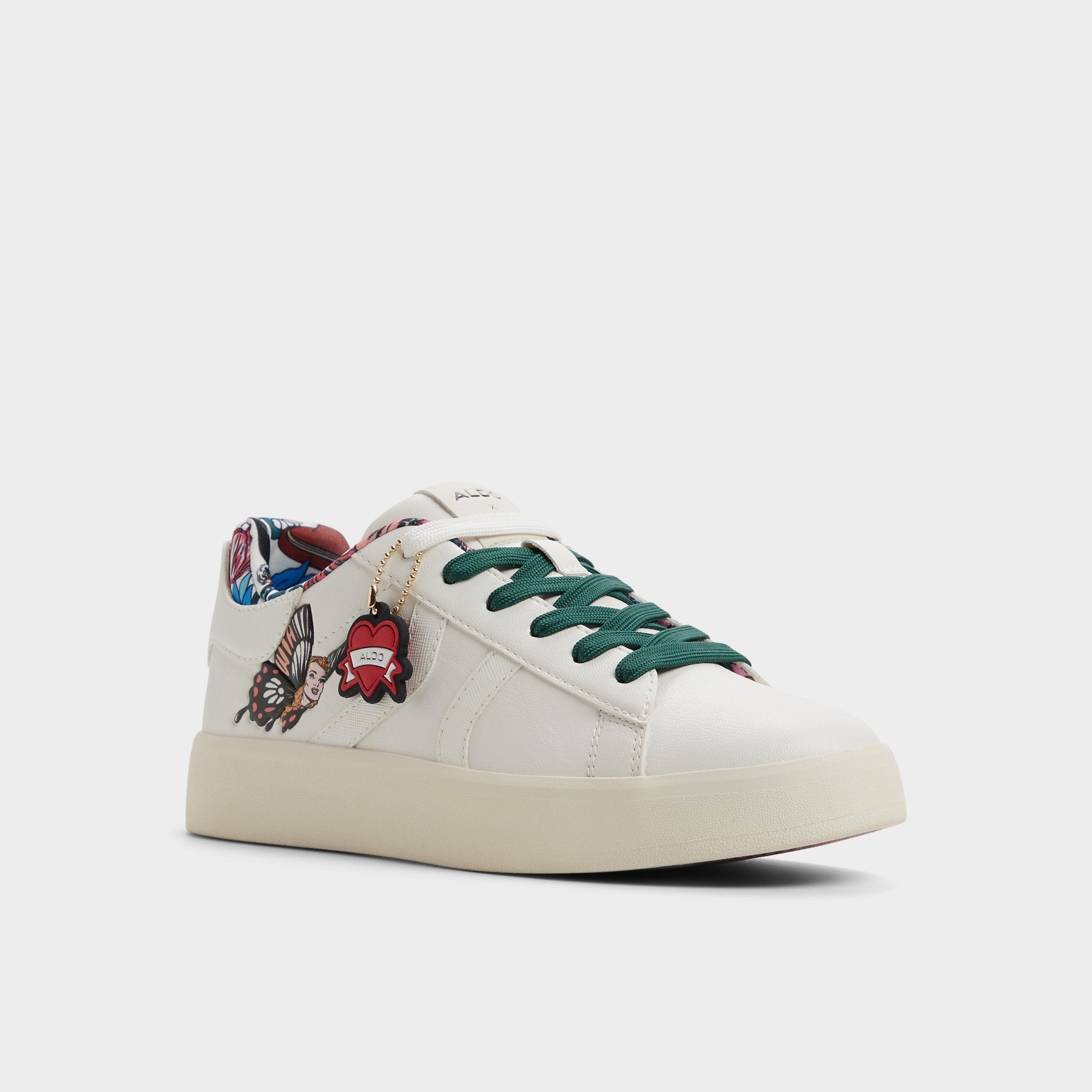 Aldo Whatisadam in White Multi 14038437 - Low top sneaker, Cup sole White Multi