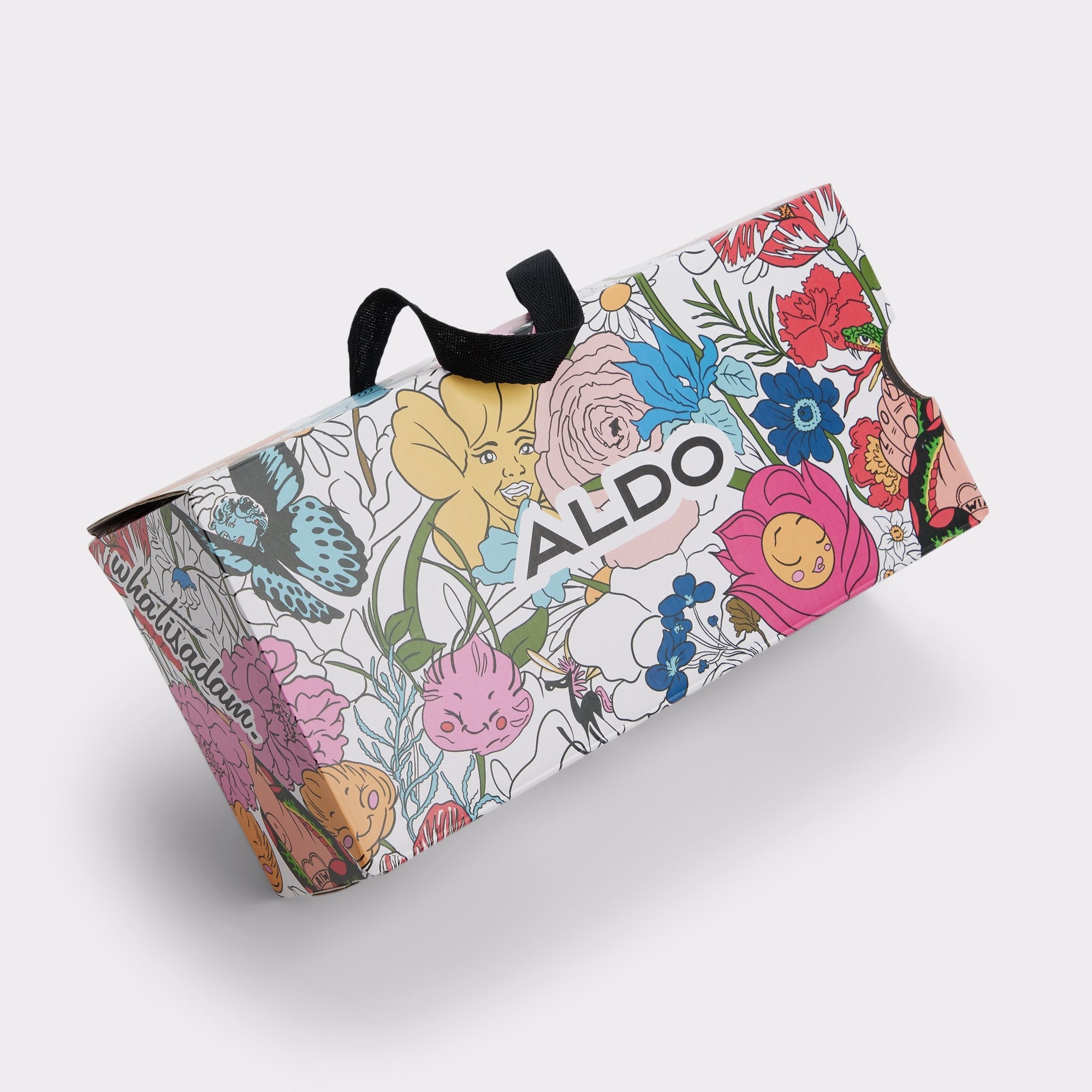 Aldo Whatisadam in White Multi - Women's low top sneaker, Cup sole White multi