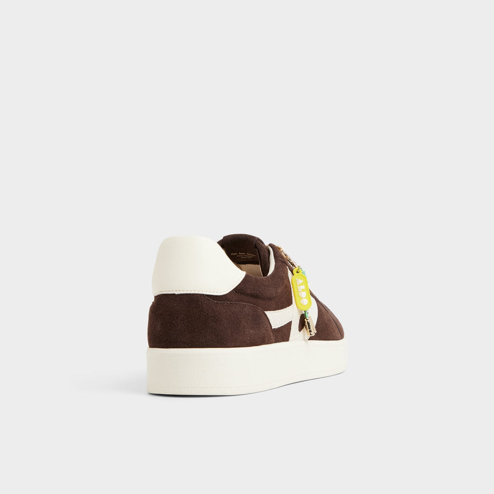 Aldo Mtl1972snkr-l Dark Brown Women's Low top sneakers - Low top sneaker, Cup sole Dark brown