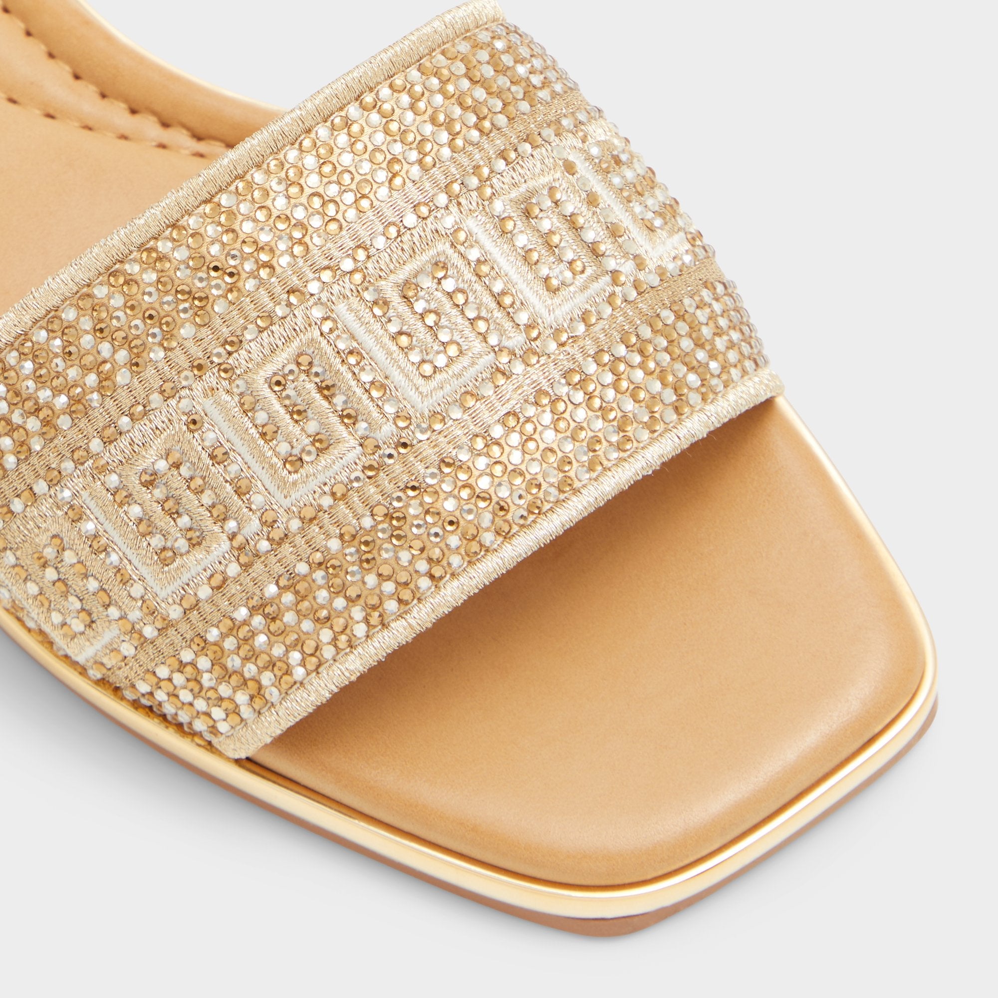Aldo Oceania Gold Women's Flats - Slide sandal Gold