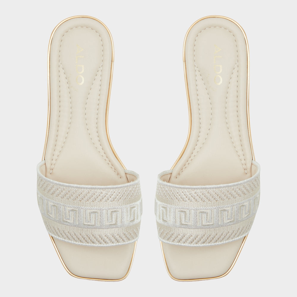 Aldo Oceania Other Beige Women's Flats - Slide sandal Other beige
