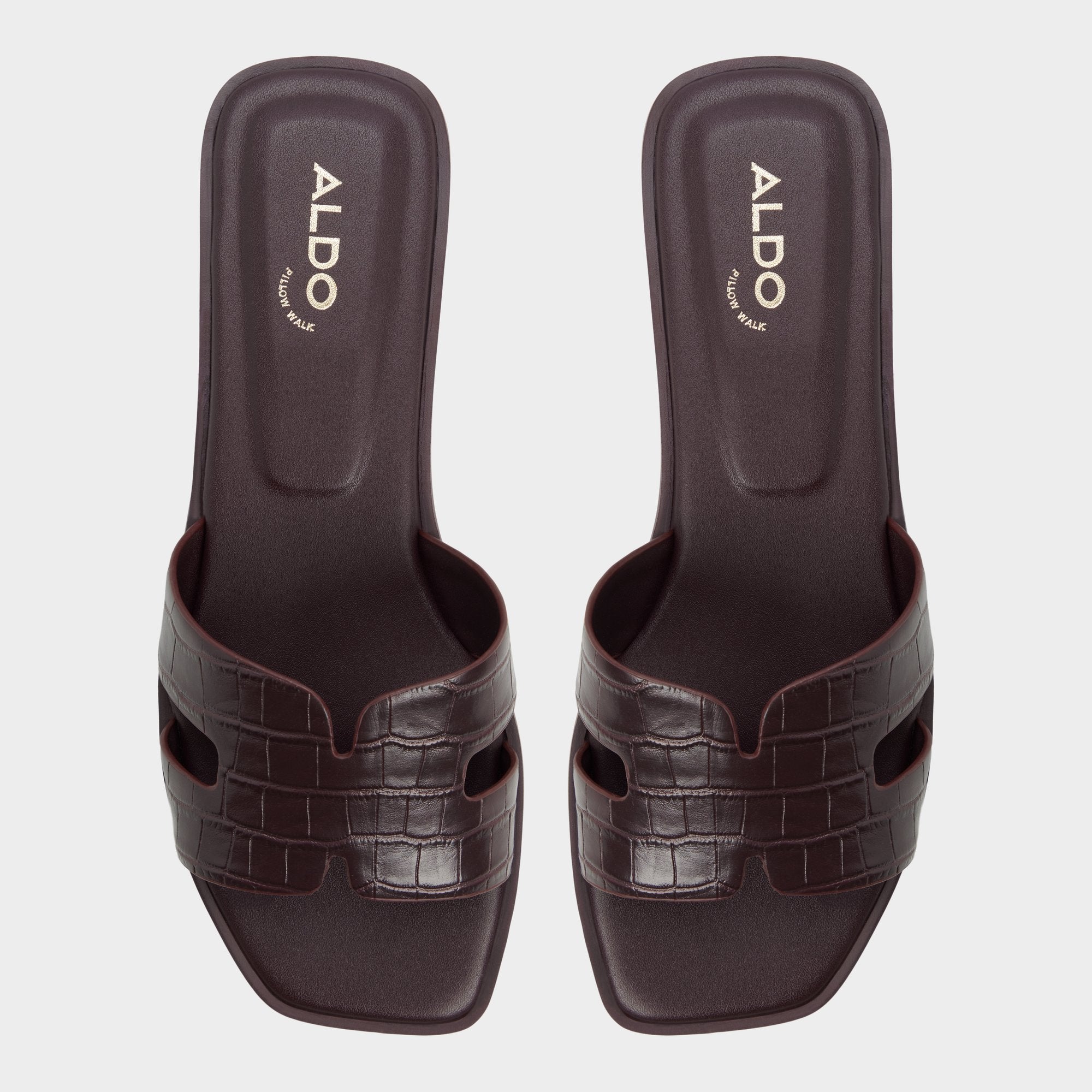 Aldo Itsandal in Bordo - Slide sandal Bordo