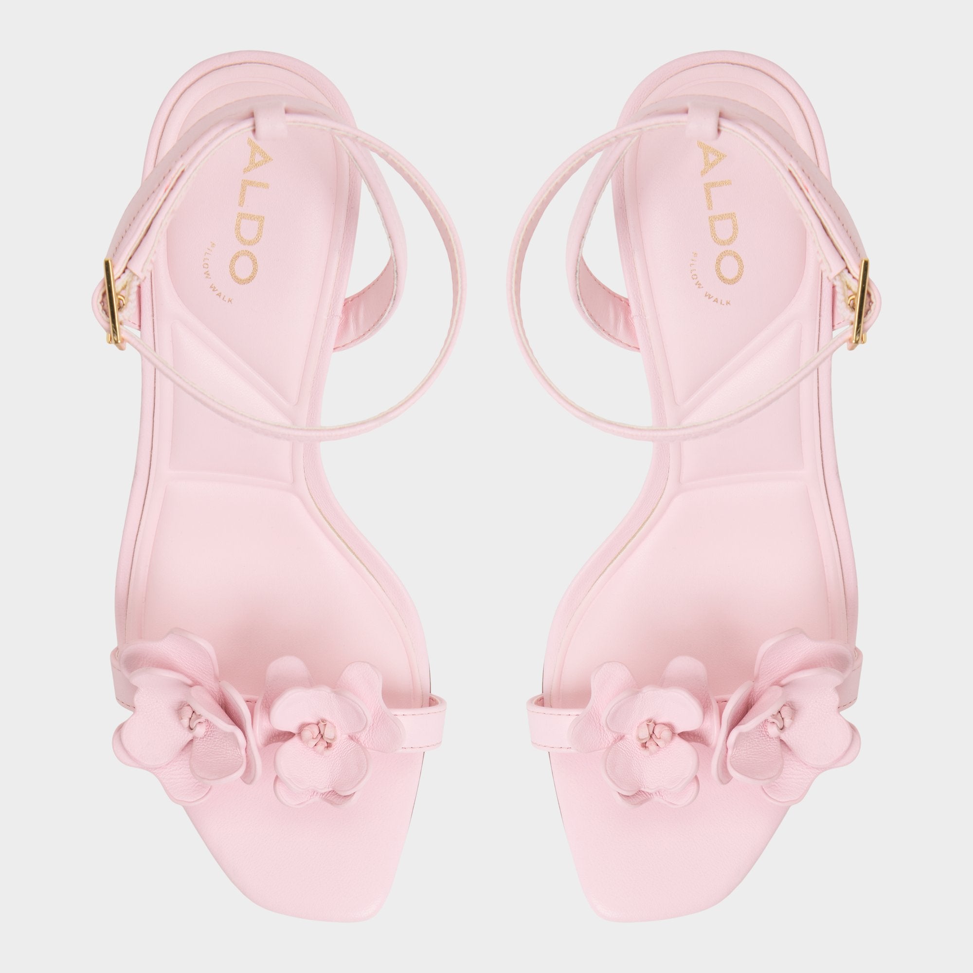 Aldo Daisylily Light Pink Women's Heeled sandals - Strappy heeled sandal, Stiletto heel Light Pink